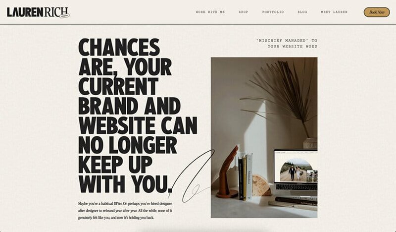 Lauren Rich Website