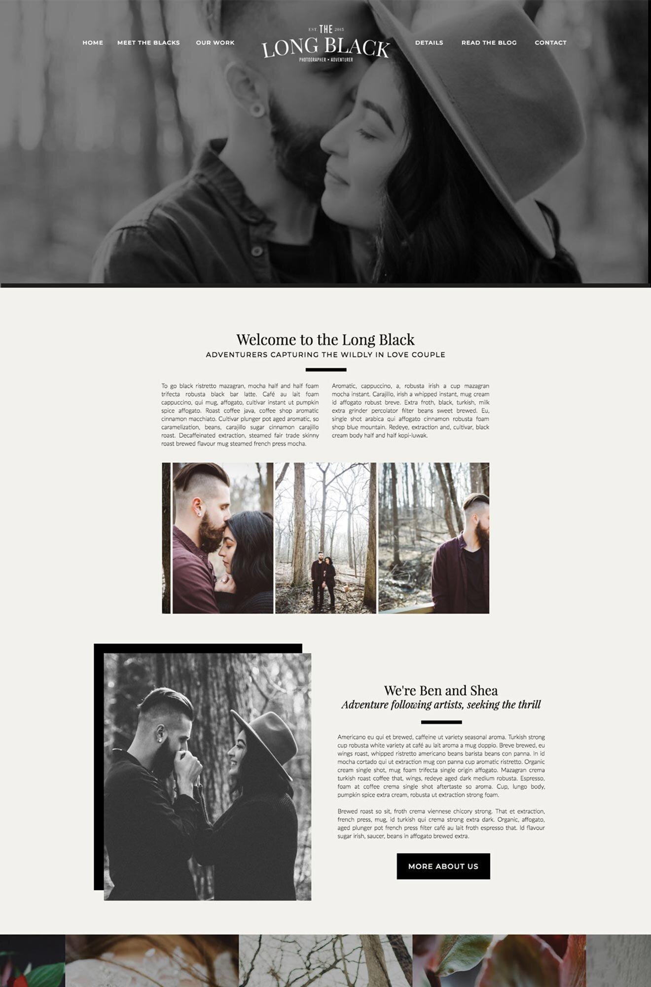 Free Showit Template Maple
