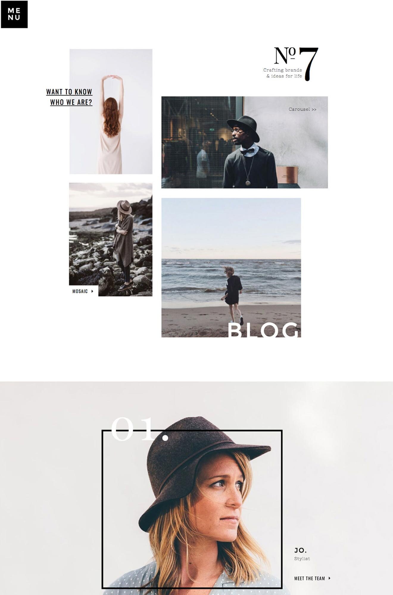 Free Showit Template No 7