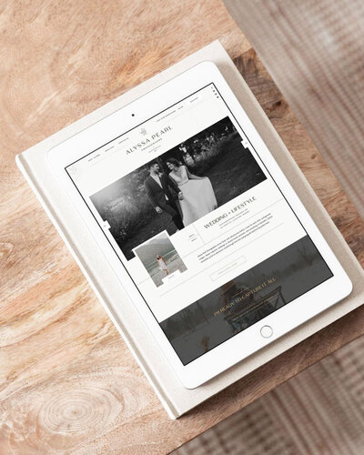 Buffalo Collective Website design for Showit