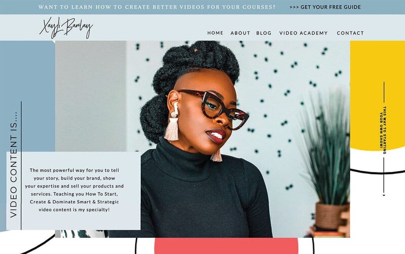Xayli Barclay Website